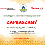 Początkujących i zaawansowanych pszczelarzy zapraszamy na bezpłatny wyjazd szkoleniowy